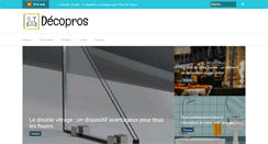 Desktop Screenshot of decopros.fr
